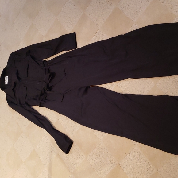 Helen Ainson Split Leg Jumpsuit, Sz L - Picture 1 of 16